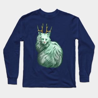 Deer Cat Long Sleeve T-Shirt